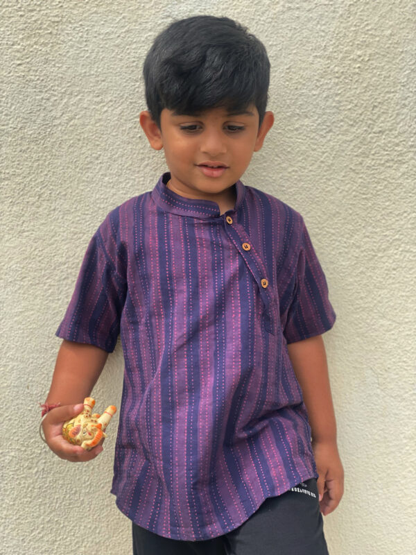 purple kurta