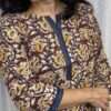 Kalamkari block print top