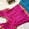 A symphony of colors - pretty in pink and beautiful in blue pavadai sattai